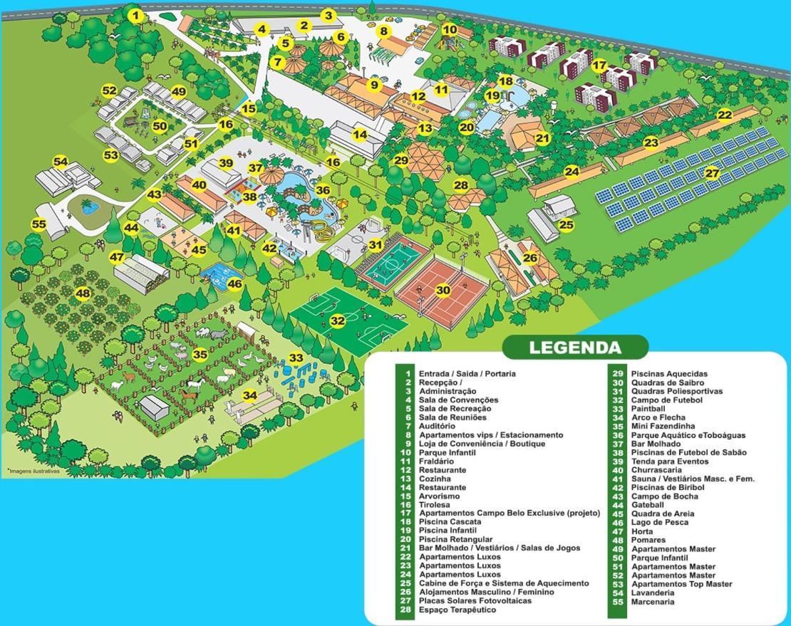 Campo Belo Resort Presidente Prudente Eksteriør billede